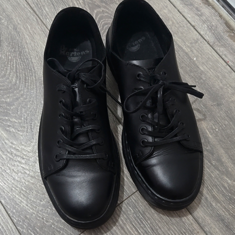 Dr. Martens Black Lace-Up Sneakers